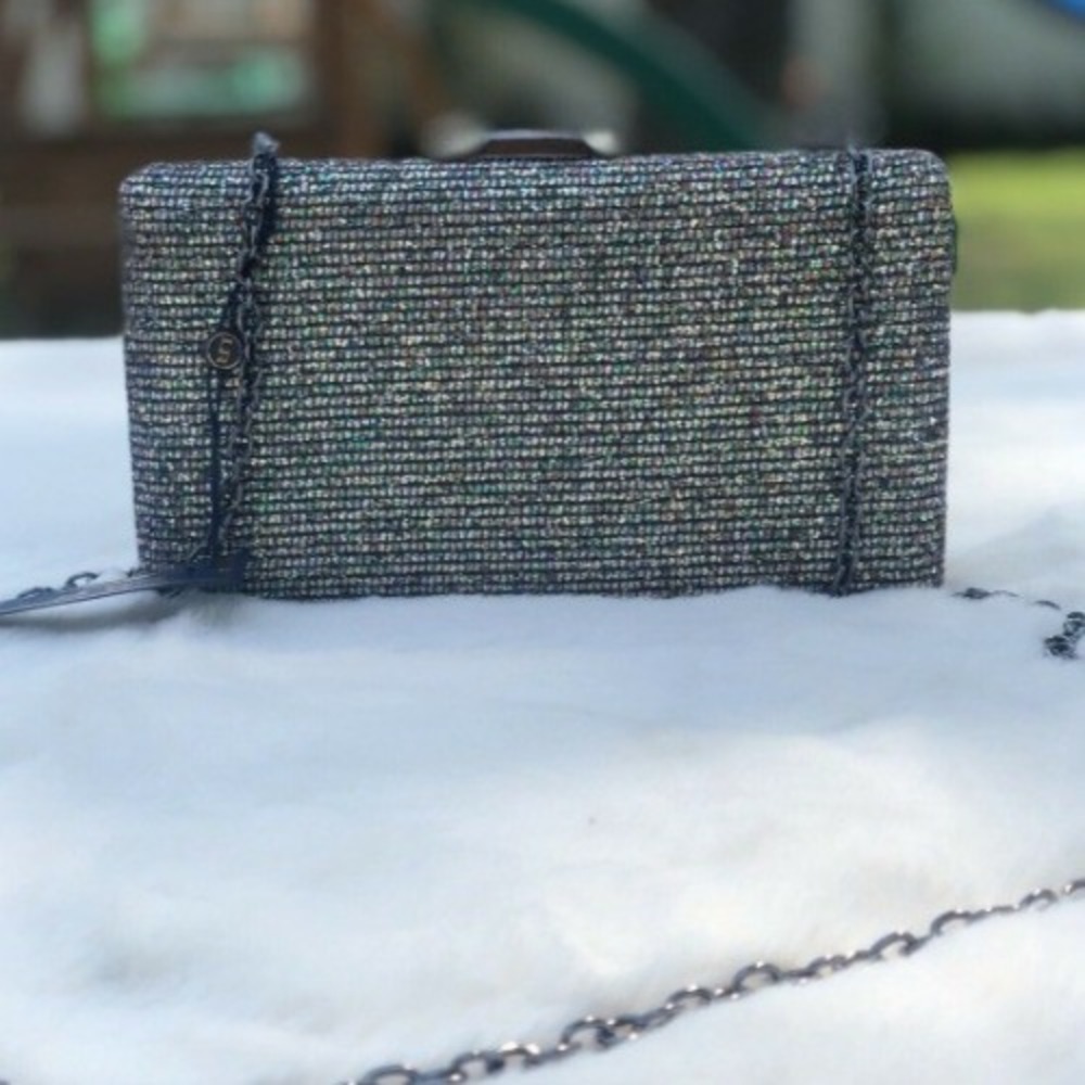 La Regale Party Crossbody satin Bag Multicolor B000092
